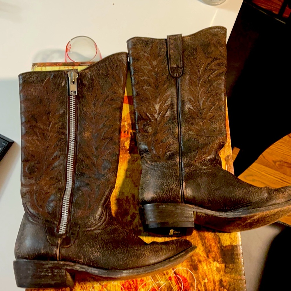 Classic Old Gringo brown Razz boots